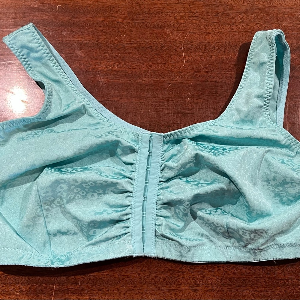 Leading Lady Aqua Front Closure Bralette